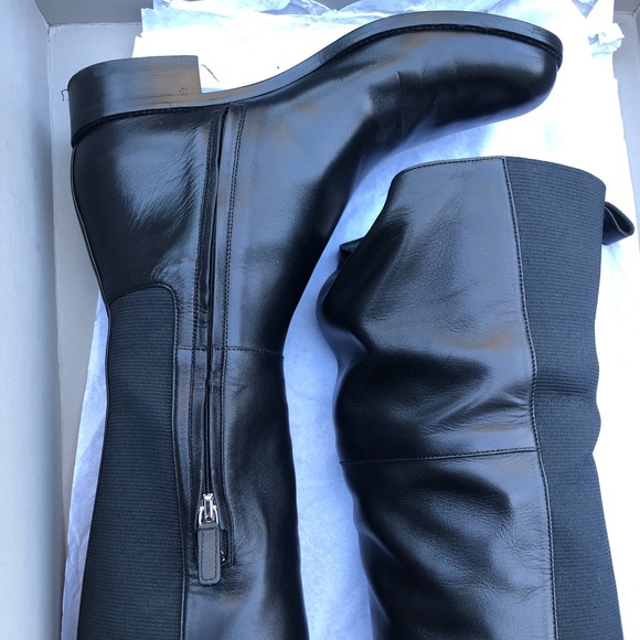 New Gucci Charlotte Blk boots - size 36+ - Picture 2 of 5